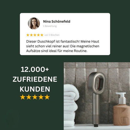 Aquolyx™ HydraSilk 3-in-1 Duschkopf