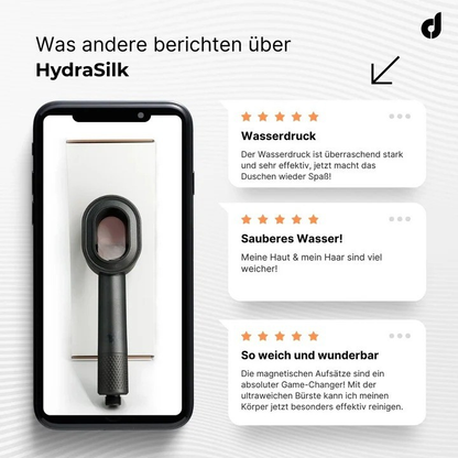 Aquolyx™ HydraSilk 3-in-1 Duschkopf